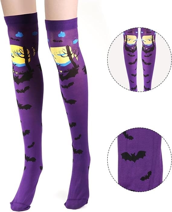 Halloween-polvisukat Purple