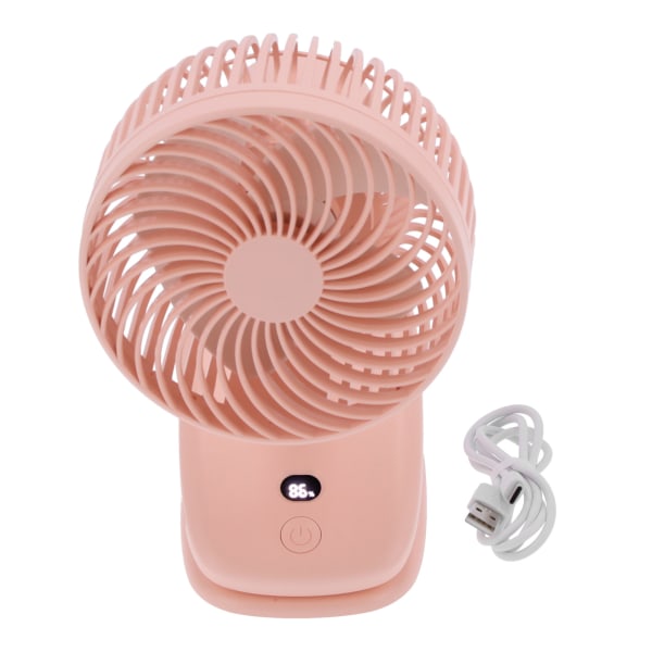 Clip Fan Automatic Head Shaking USB Charging Low Noise Bedside