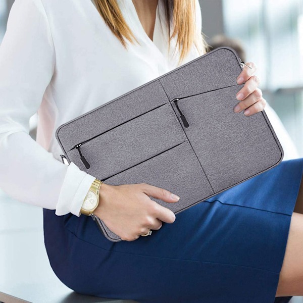 12-tums MacBook Air, bärbar datorväska med ficka