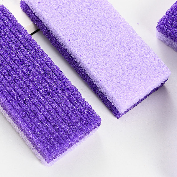 Pumice Stein for Føtter - Lilla Fot Stein Skrubber for Hælforkalkning/Død Hudfjerner