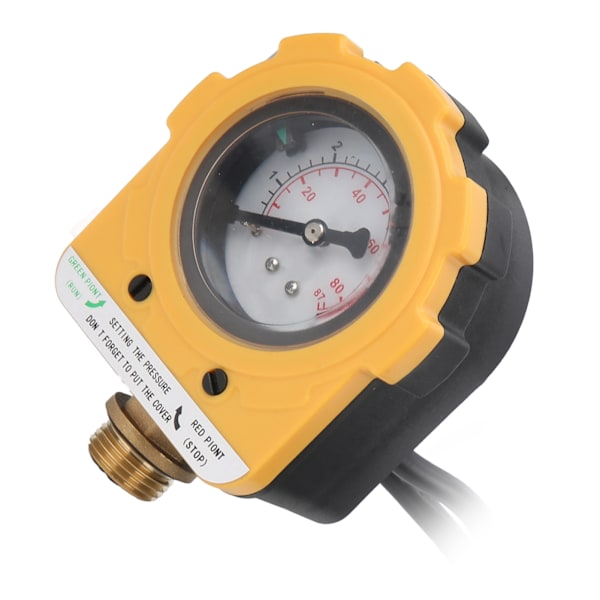 Vandpumpetrykregulator Automatisk Elektronisk Justerbar Afbryder E06‑1500 30AUS Stik AC110V