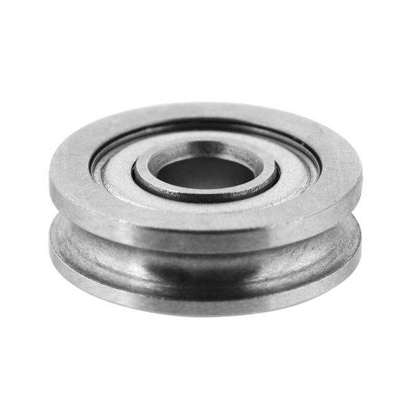 10 st U-spår Förslutna Styrhjul Rulllager U604ZZ 4 * 13 * 4mm
