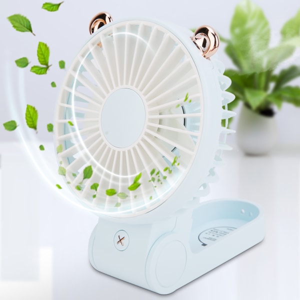 Mini USB Desktop Fan Portable Cooling Fan with Hanging Rope