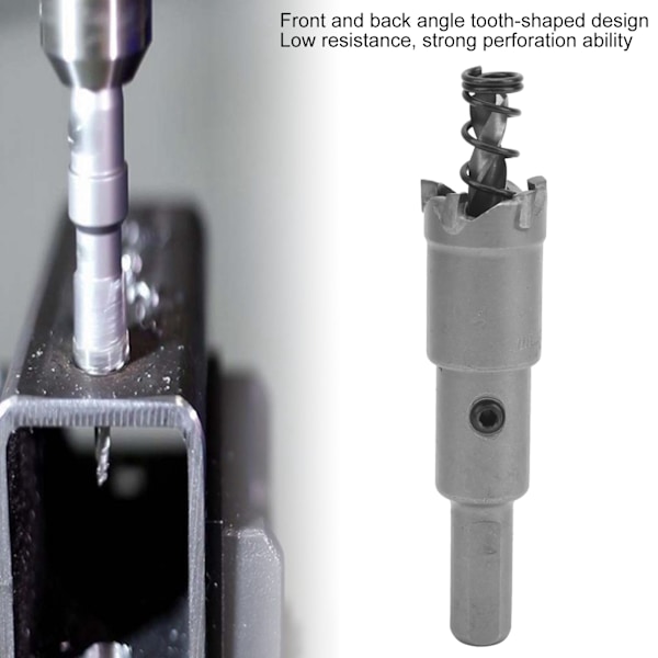 2-pack Karbidhålsågningssats för metalltjocka plattor Industritillbehör φ17,5 mm