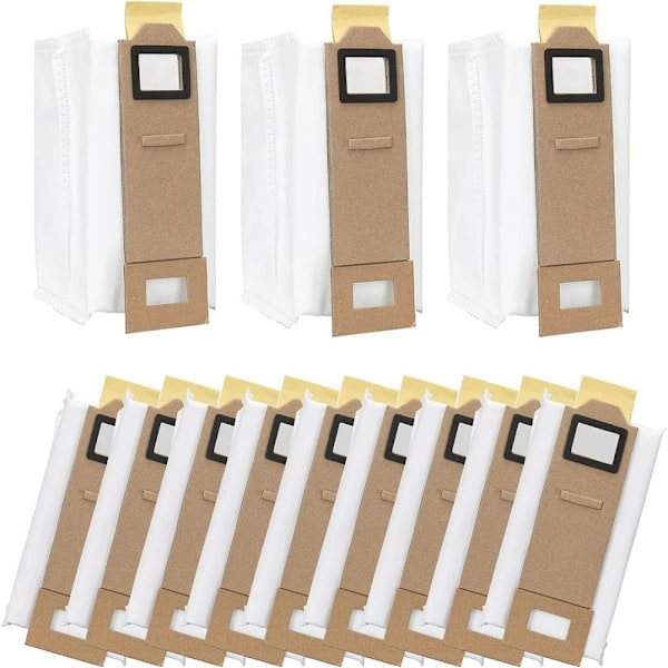 Pölynimuripussit Xiaomi Roborock S7 S7 Plus S7 Max T7s T7s Plus -malleille, varaosapölynimuripussit Roborockin automaattiseen imuun