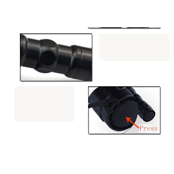 Mini LED Ficklampa Mini Ficklampa, Vattentät Ficklampa, Magnetisk cap, Perfekt för inomhus-/utomhusaktiviteter$ Smal Bärbar Mini LED Ficklampa, Pen Light Tactical