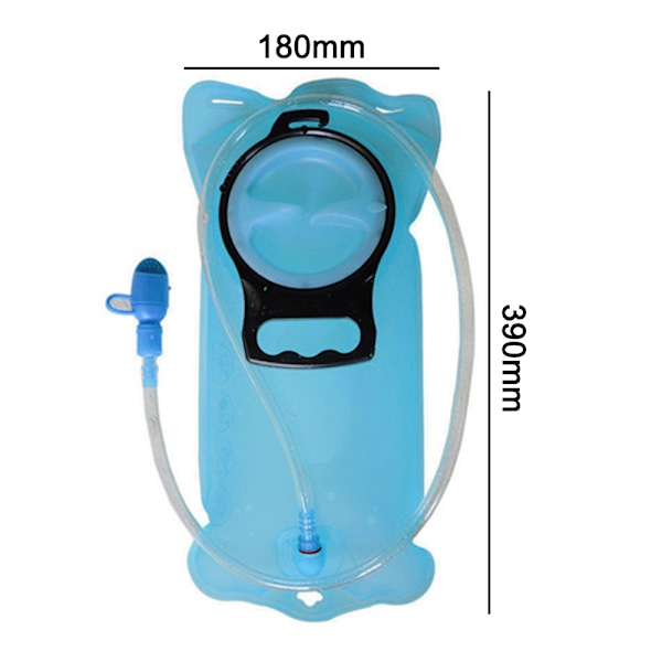 Vattenreservoar för Hydration, Läcksäker, Militär Vattenförvaringspåse, BPA-Fri Ersättning för Hydrationspack, för Vandring Cykling Klättring