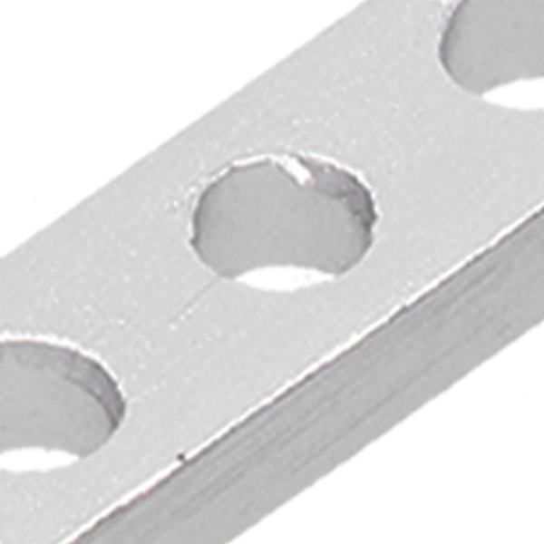 10 st Flat Straight Braces Fästning Aluminium 4 X 8mm Anslut Raka Konsoler för Robotteknik Utrustning 3102-0004-0032