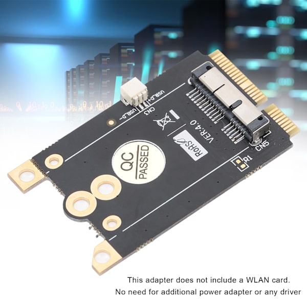 Adapterkort Mini PCI‑E till BCM94630 Konverterare för Windows 7 / Windows 8 / Windows 8.1