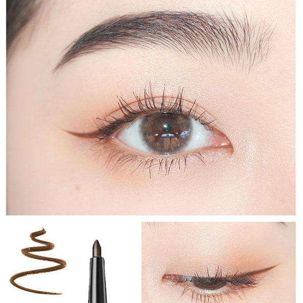 Gel Eyeliner Blyant, Vandfast Eyeliner, Øjenliner Makeup, Langvarig, Smudssikker Eyeliner Pen