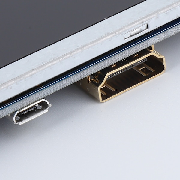 7-tums skärm 1024 x 600 HD TFT-skärm för HDMI-ingångsmonitor för Raspberry Pi 4B/3B
