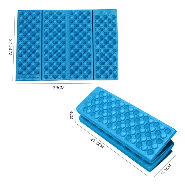 2 st Camping Skummadrass Vattentät XPE Skum Säte för Picknick, Vandring, Ryggsäcksturer, Bergsklättring, Trekking