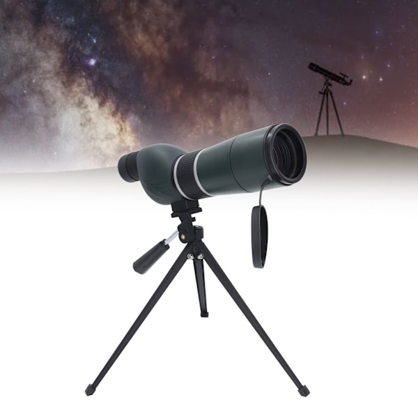 Spotting Scope Zoombar Low Light Nattesyn Vandtæt Monokular Teleskop med Beslag Telefonklip til Fuglekiggeri 20 60X60