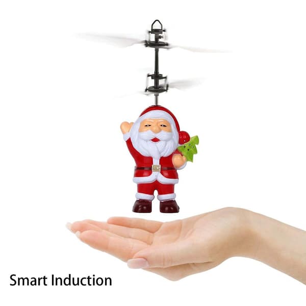 Jultomte som flyger flygplan, barnleksaker, God Jul, leksaker, flygplan, julklappar till barn Multicolor