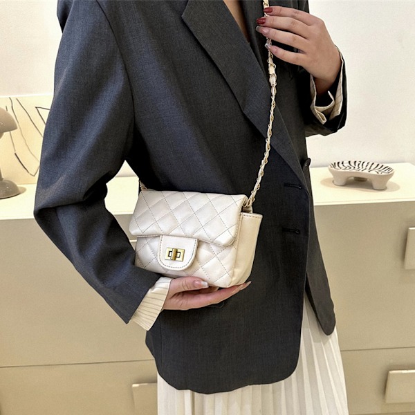 Pieni Naisten Käsilaukku, Retro Klassinen Tote-Käsilaukku Olkalaukku Clutch-Laukku