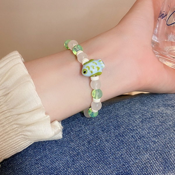 3 st söta Macaron armband ring stjärna fyrkant för att accessorize handled