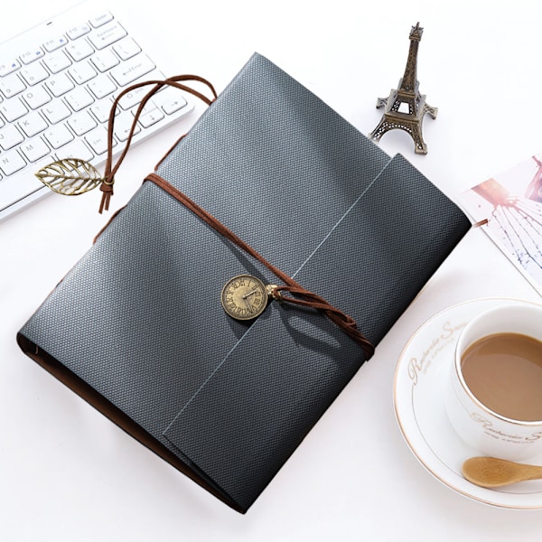 Läder Scrapbook, Fotoalbum, Handgjord DIY Scrapbok, Alla hjärtans dag Bröllopspresenter