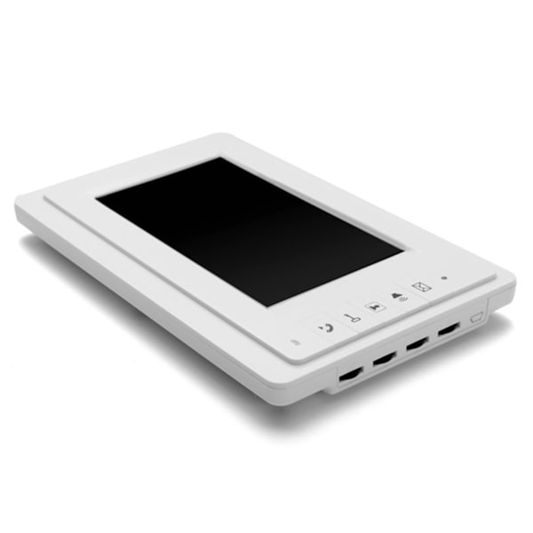 100-240V 7-tums Färg LCD Videodörrtelefon Dörrklocka Nattseende Kamera Intercom för Hem EU