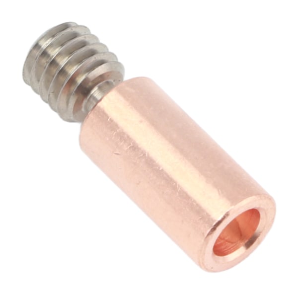 5 st Bimetal Heat Break Ti Legering Koppar Heatbreak Ersättning för Prusa I3 MK3 MK3S 3D-skrivare Slät