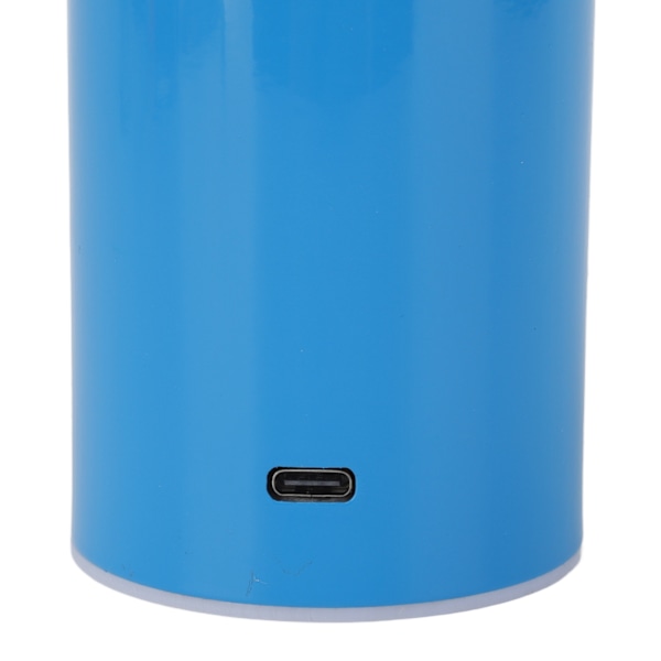 Sopp Bordlampe 3 Farge Dimming USB Lading Skrivebordslampe Berøringsfølsom Sopplampe for Restaurant Camping Blå