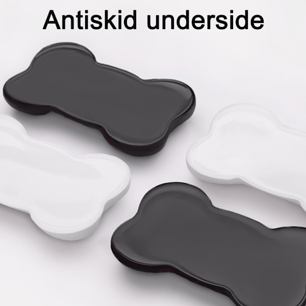 Handledsstöd för tangentbord, bekväm kiselgel-fyllning, halkfri, läder, söt ben