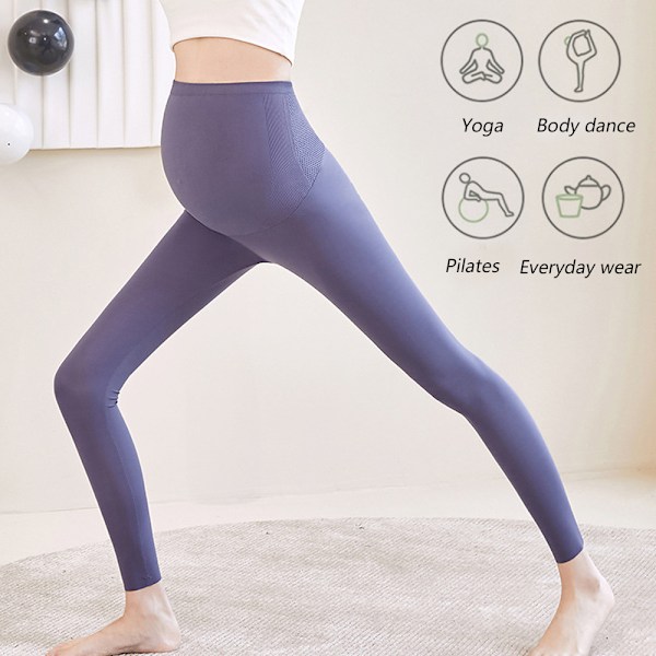 Gravide tights for kvinner Overbelly gravide yogatights