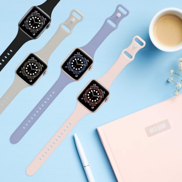 Kompatibel med Apple Watch Rem 40mm 38mm 41mm 42m 44mm 45mm