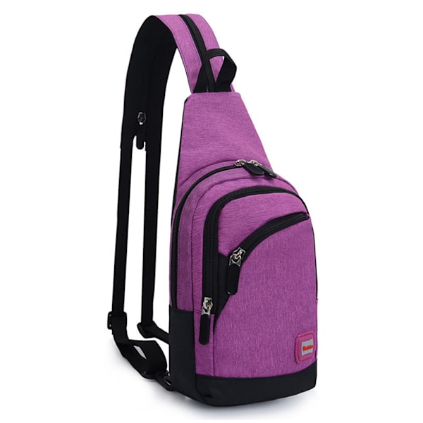 Slingväska Crossbody Ryggsäck Sling Ryggsäck Axelväska Casual Dagryggsäckar