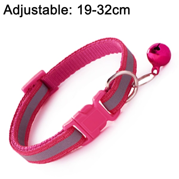 Valp Halsband, D Halsband Justerbar Breakaway 19-32cm, Kull Identifiering Halsband för Hund Valp