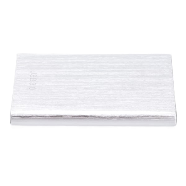 Extern Hårddisk Snabb Dataöverföring Enkel Användning Bred Kompatibilitet Bärbar USB 3.0 HDD för OS X Silver 500GB