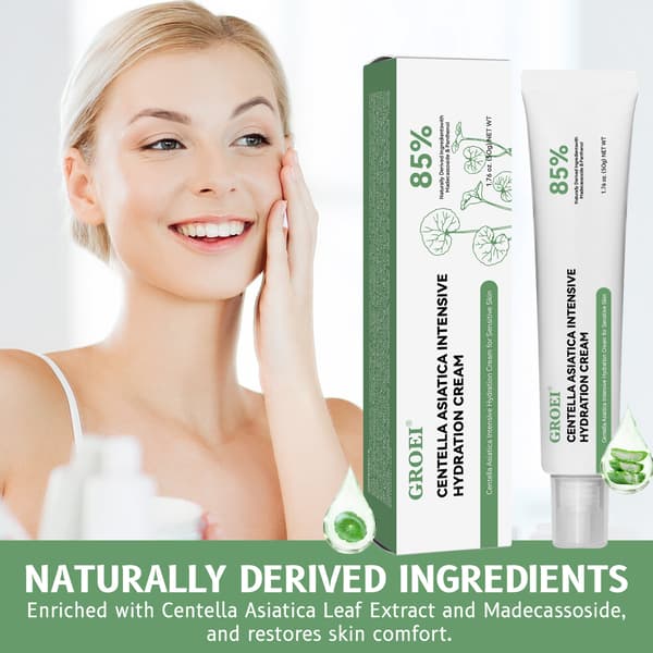 Fuktighetskrem (Centella Asiatica Intensiv Fuktighetskrem 50g - Bestselgende produkt)