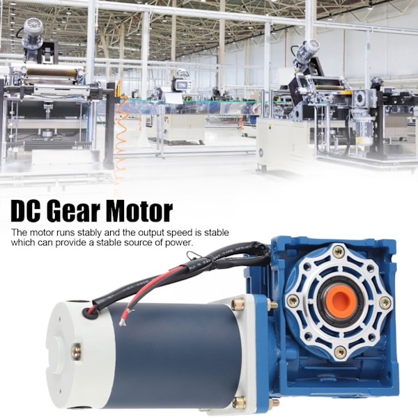 Ormgear Motor Rustfrit Stål 90W 2100 Omdr./min XD5D90‑24A121SRV‑RV40 Reductionsforhold DC12V(30 )