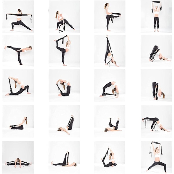 Yoga Strækrem med Sløjfer til Fysioterapi – Strækband