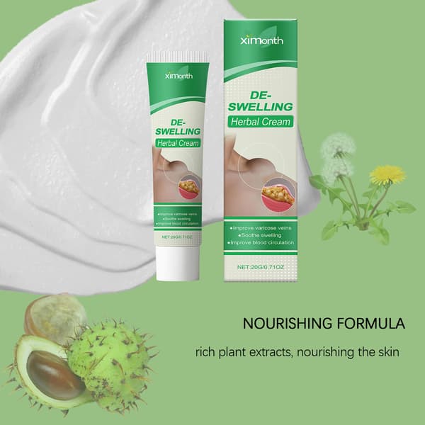 Växtbaserad kroppsvårdskräm, mild formula för daglig massage för att lindra hudbesvär.