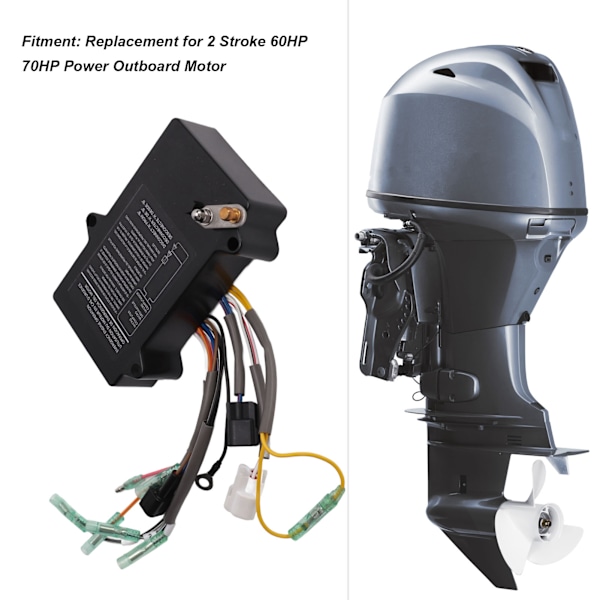 CDI Spoleenhedssamling 6H2‑85540‑10‑00 Udskiftning til 2-takts 60HK 70HK Power Udenbordsmotor