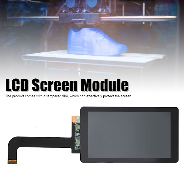 LCD-skärmmodul för Dotbit 3D-skrivare Ljushärdande Bakgrundsbelysning 2K LS055R1SX03 5,5 tum
