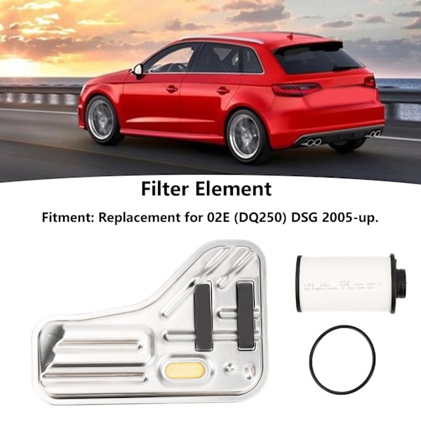 Transmission Filter Element Kit FK198940DFS 25010B 25010 Udskiftning til 02E (DQ250) DSG 2005‑Op