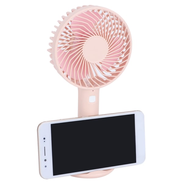 Mini Handheld Fan Bärbar Multifunktionell Fläkt med Fäste USB