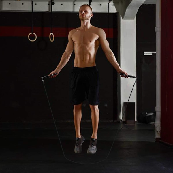 Hopprep, hopprep med handtag i aluminiumlegering, 360° universal kullager hopprep