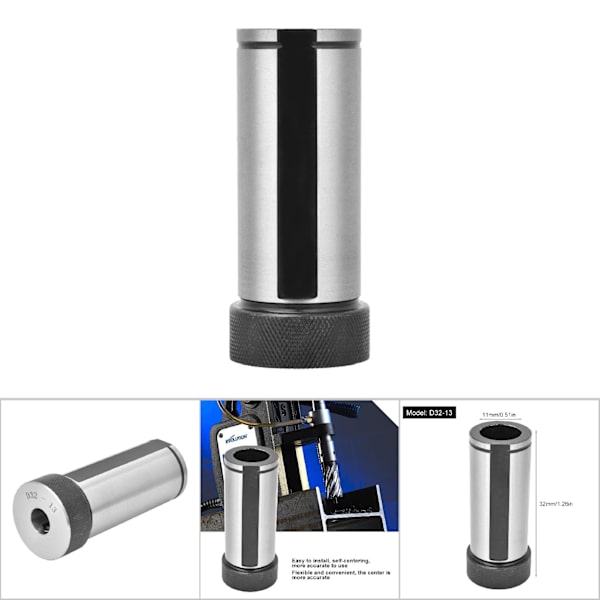 Verktygshållare Bussning Högkvalitativt Stål 40Cr CNC Svarv Fräsuttag Adapter D32-11/D32-12/D32-13D32-13