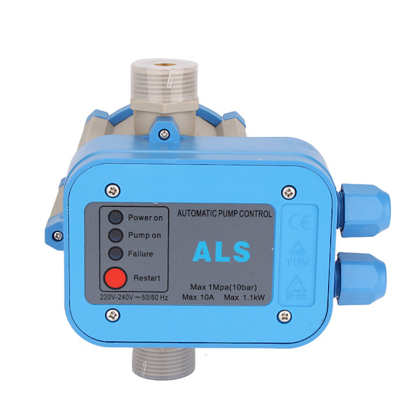 220V Pumpstyrningsbrytare Automatisk Elektrisk Brytarstyrning Vattentryckspumpsbrytare