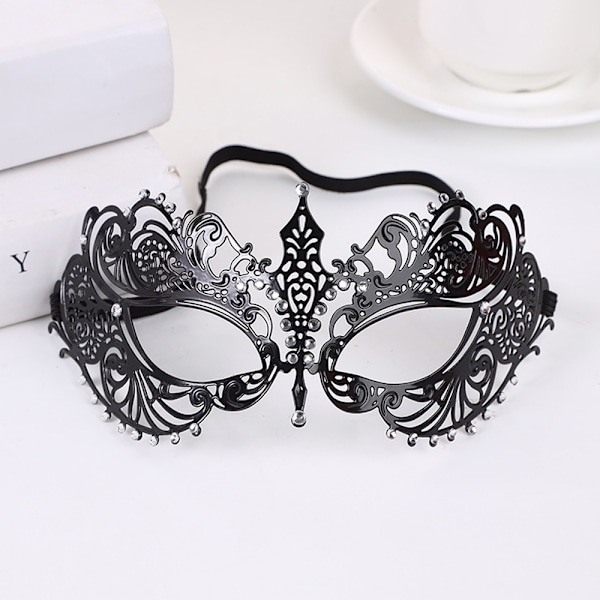 Maskeradmask för kvinnor, ögonmask för fest, bal, kostym, Mardi Gras, retro masker