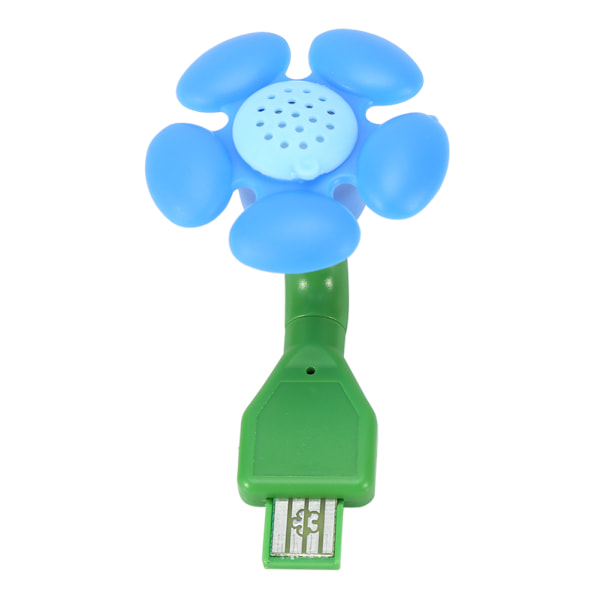 Mini USB Fleksibel Aromadiffuser Luftfukter Hjem Kontor Bil Aromaterapi Enhet Ny Blå
