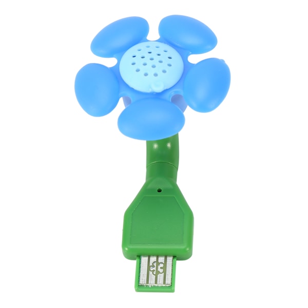 Mini USB Flexibel Aromaterapi Diffuser Luftfuktare Hem Kontor Bil Aromaterapi Enhet Ny Blå