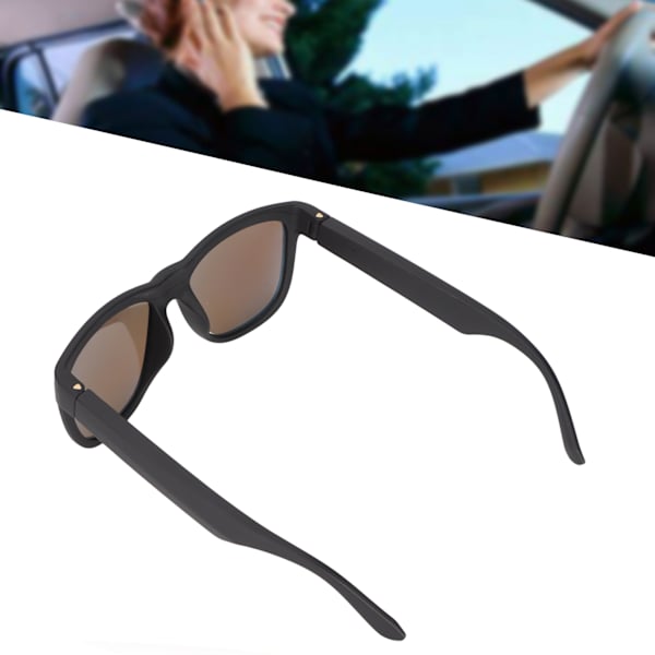GS01 01 Audio Solglasögon Röststyrning Låg Latens Bluetooth Glasögon Pekskärm Blå