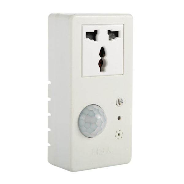 20V 1800W Høj Sikkerhed 140 Keglevinkel Kropsinduktion Lydkontrol Smart Sensor Stikkontakt
