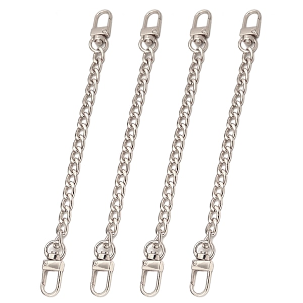 4 st Handväskeskedjesträck, Handväskesträck med Metallspännen Handväskesträck Förlängare Väska Tillbehör för Plånböcker & Handväskor