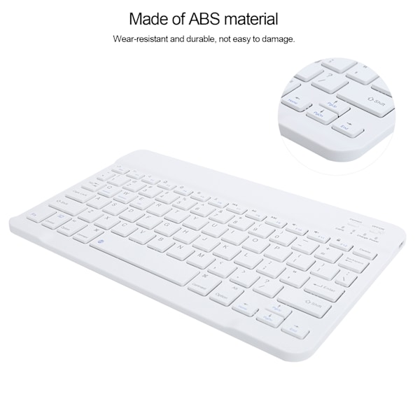 HB030 13 tum 78‑tangenters Bluetooth 3.0 Bärbar tangentbord för surfplattor