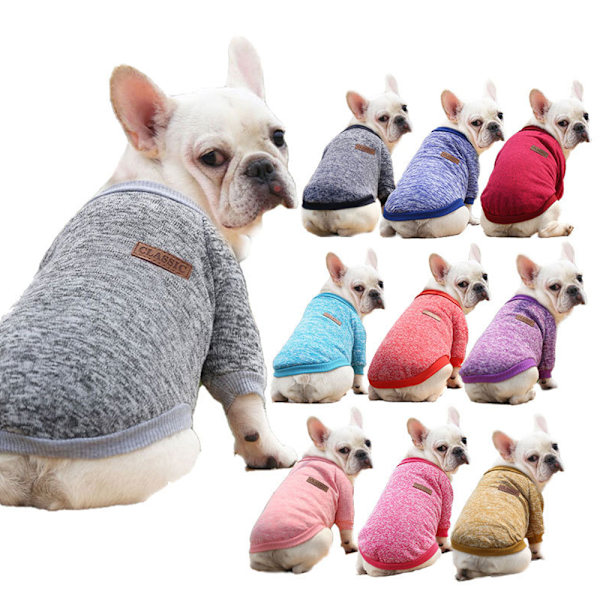 Hundetøj Hundefrakke efterår og vinter varm sweater Hundefrakke efterår og vinter tobenet sweater