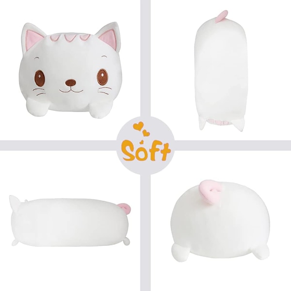 Söt kroppskudde, mjukt gosedjur kroppskudde leksak, plysch kramkudde, sovande Kawaii kudde, present till barn och flickvän